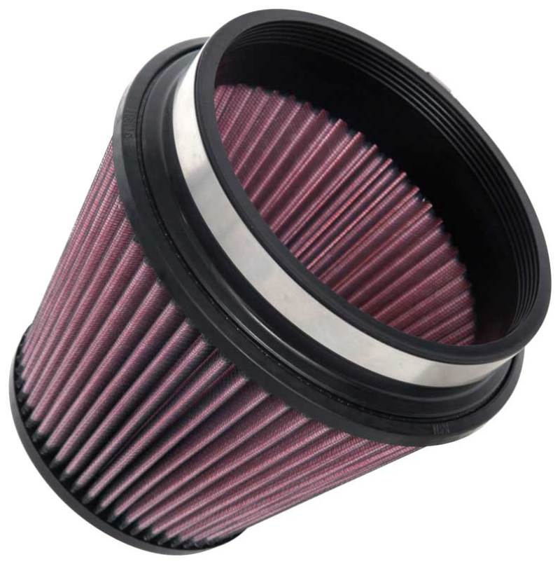 K&N Universal Clamp-On Air Filter 6in FLG / 7-1/2in B / 5in T / 6in H - Burkken Auto Parts
