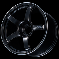 Advan TC4 16x7.0 +31 4-100 Black Gunmetallic & Ring Wheel - Burkken Auto Parts