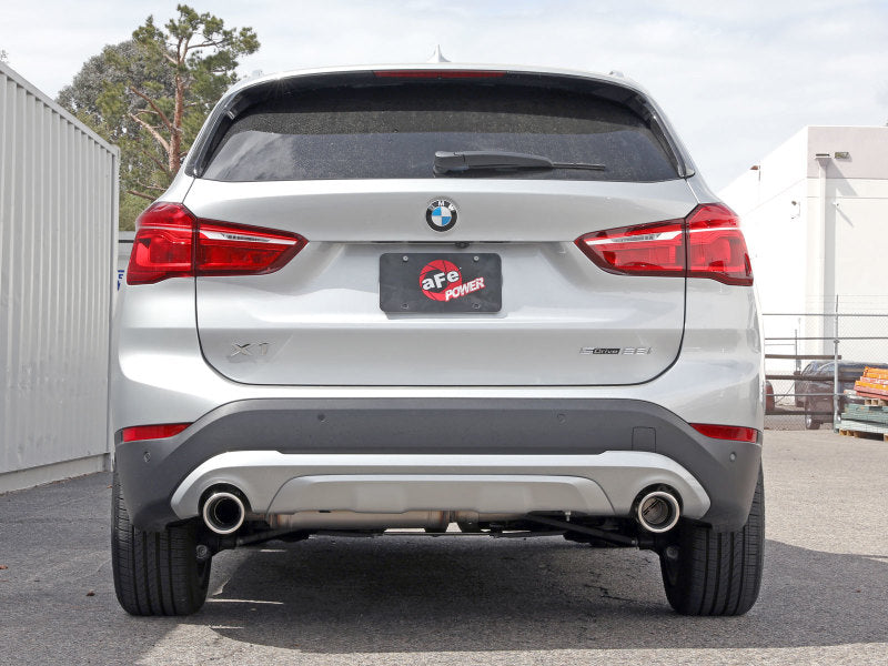 aFe 15-21 BMW X1 F48 L4 2.0L (t) MACH Force-Xp 3 to 2-1/2 IN SS Axle-Back Exhaust w/Polished Tip - Burkken Auto Parts