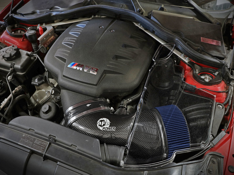 aFe MagnumFORCE Carbon Fiber Air Intake System Stage-2 PRO 5R 08-13 BMW M3 (E9X) V8 4.0L - Burkken Auto Parts