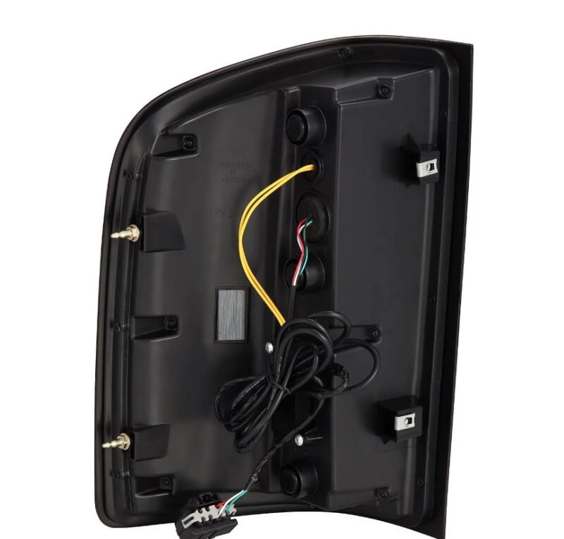 AlphaRex 07-13 Chevrolet Silverado 1500 (Ex. Hybrid Models) LUXX-Series LED Tail Lights Alpha-Black - Burkken Auto Parts