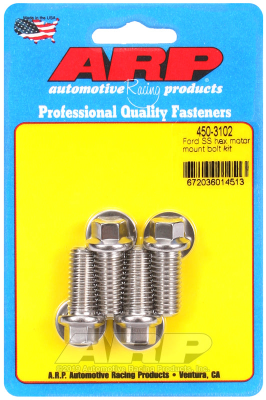 ARP Ford SS Hex Motor Mount Bolt Kit - Burkken Auto Parts