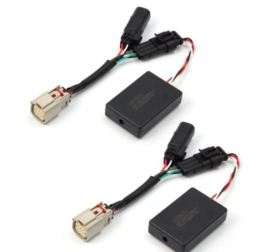 AlphaRex Stock LED Tail Lights to AlphaRex LUXX-Series Tail Lights Converters (For 620030) - Burkken Auto Parts