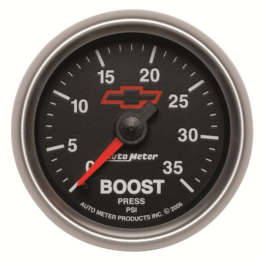 Autometer GM Mechanical 52mm 0-35 PSI Boost Gauge - Burkken Auto Parts