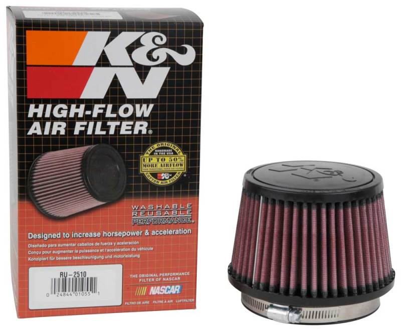 K&N Universal 4 Inch Filter - Burkken Auto Parts
