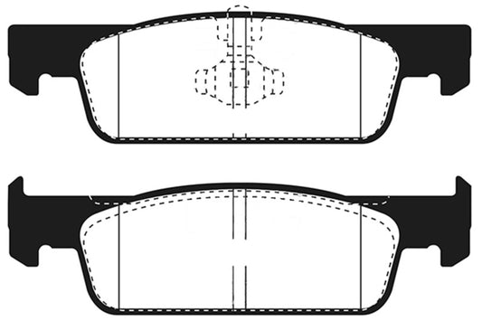 EBC 16-17 Smart Fortwo Greenstuff Front Brake Pads - Burkken Auto Parts