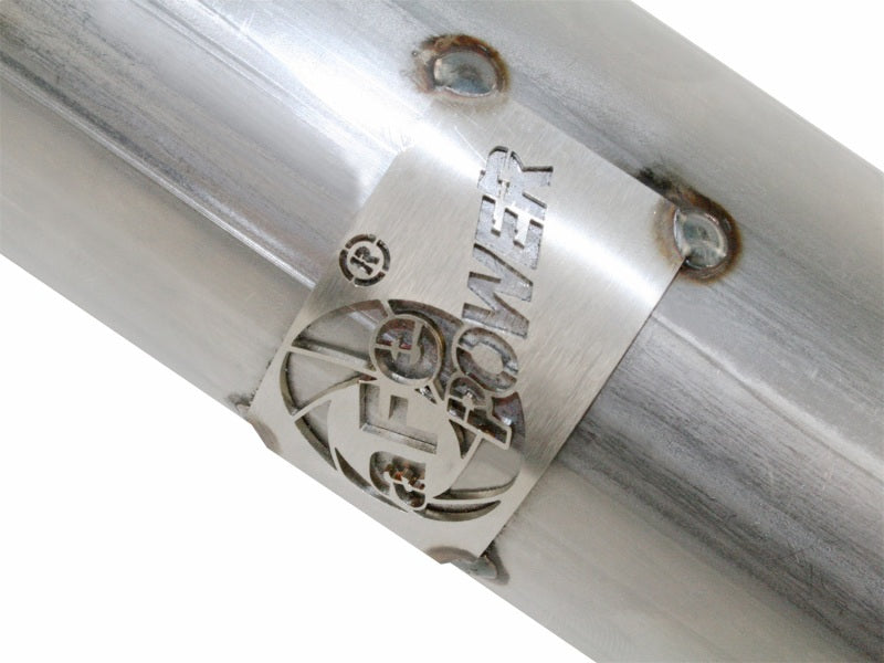 aFe Power Twisted Steel Loop Delete D/P Aluminized Steel 12-18 Jeep Wrangler (JK) V6 3.6L - Burkken Auto Parts