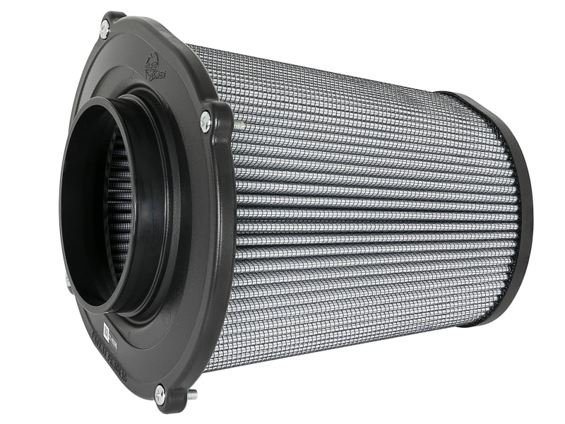 aFe Quantum Pro DRY S Air Filter Flat Top - 5in Flange x 9in Height - Burkken Auto Parts