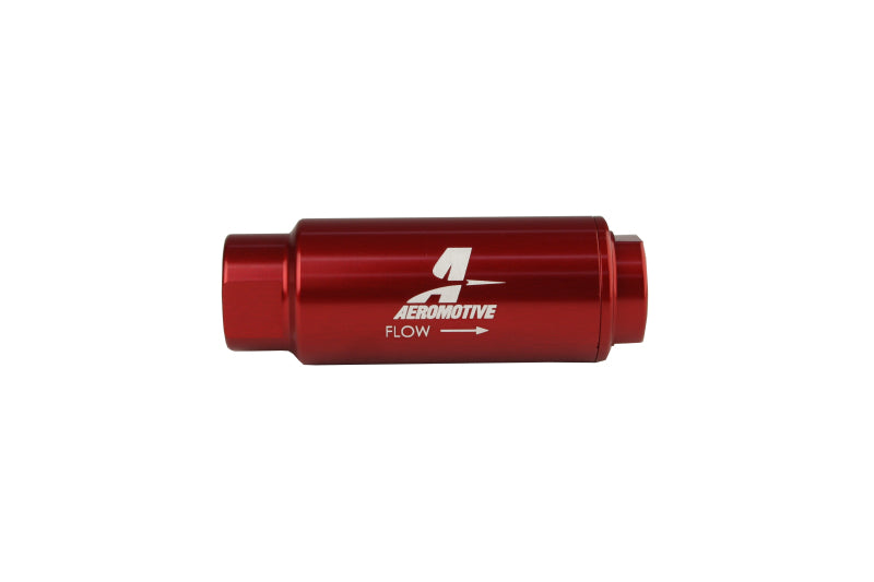 Aeromotive SS Series In-Line Fuel Filter - 3/8in NPT - 40 Micron Fabric Element - Burkken Auto Parts