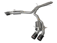 aFe 18-20 Audi RS5 Coupe MACH Force-Xp 3in to 2.5in 304 SS Axle-Back Exhaust System-Quad Carbon Tips - Burkken Auto Parts
