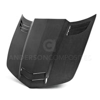 Anderson Composites 10-13 Chevy Camaro TT-Style Carbon Fiber Hood - Burkken Auto Parts
