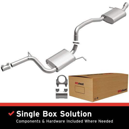 MagnaFlow BRE Exhaust Kit 14-17 VW PASSAT 1.8L - Burkken Auto Parts