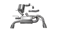 Corsa 2010-2014 Volkswagen GTI Mk6 Polished Touring 3.0in Cat-Back Dual Exit Polished Pro-SeriesTips - Burkken Auto Parts