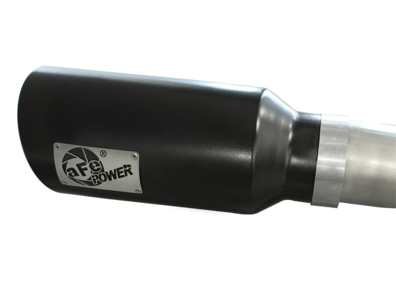 aFe MACHForce XP DPF-Back Exhaust 3in SS w/ 6in Black Tips 2014 Dodge Ram 1500 V6 3.0L EcoDiesel - Burkken Auto Parts
