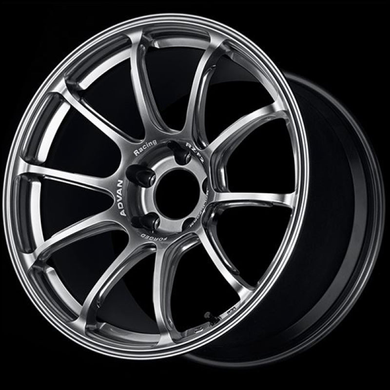 Advan RZ-F2 18x8.5 +44 5-112 Hyper Platinum Black Wheel - Burkken Auto Parts