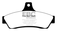 EBC 03-04 Pontiac GTO 5.7 (Solid Rear Rotors) Redstuff Rear Brake Pads - Burkken Auto Parts