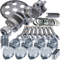 Eagle Chevy LT1350 1Pc 3.750in Crank 5.700in I-Beam Rods 4.030in Pistons 153 Tooth FP Bal Assembly - Burkken Auto Parts