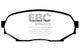 EBC 90-93 Geo Storm 1.6 Greenstuff Front Brake Pads - Burkken Auto Parts