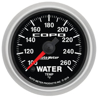 Autometer 52mm 100-260 Degree Digital Water Temp Gauge Chevrolet COPO Camaro - Burkken Auto Parts