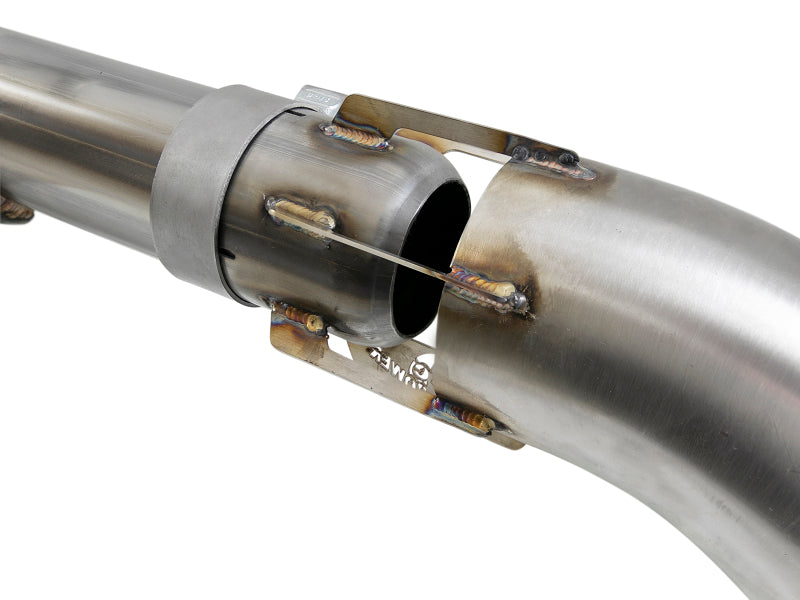 aFe MACH Force-XP 3in 409 SS Cat-Back Exhaust w/Polish Tip 16-18 GM Colorado/Canyon I4-2.8L (td) LWN - Burkken Auto Parts