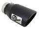 aFe Diesel Exhaust Tip Bolt On Black 4in Inlex x 6in Outlet x 12in - Burkken Auto Parts