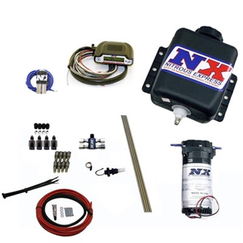 Nitrous Express Direct Port Water Injection 4 Cyl Stage 2 w/Hardlines - Burkken Auto Parts