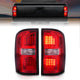 ANZO 2014-2018 GMC Sierra LED Tail Lights Black Housing Red/Clear Lens - Burkken Auto Parts
