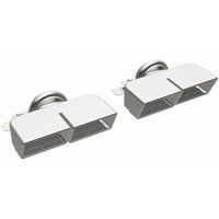 MagnaFlow Tip 1-Set Quad Square - Burkken Auto Parts