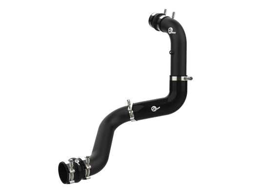 aFe 20-23 GM Diesel Trucks V8 6.6L L5P BladeRunner 3in Aluminum Hot Charge Pipe - Black - Burkken Auto Parts