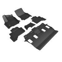 3D MAXpider 24-25 Lexus GX 7-Seat Kagu Cargo Liner - Black - Burkken Auto Parts