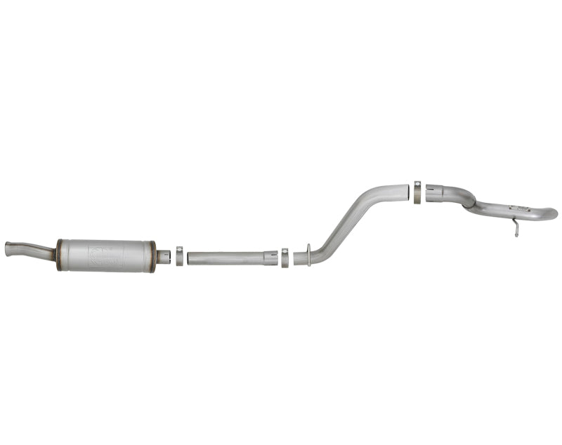 aFe MACH Force-Xp 2.5in 409SS Axle-Back Hi-Tuck Exhaust System 18-20 Jeep Wrangler (JL) V6 3.6L - Burkken Auto Parts