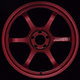 Advan R6 20x8.5 +38mm 5-114.3 Racing Candy Red Wheel - Burkken Auto Parts