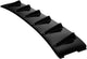 BLOX Racing 02-07 Subaru WRX Vortex Generator - ABS Black - Burkken Auto Parts