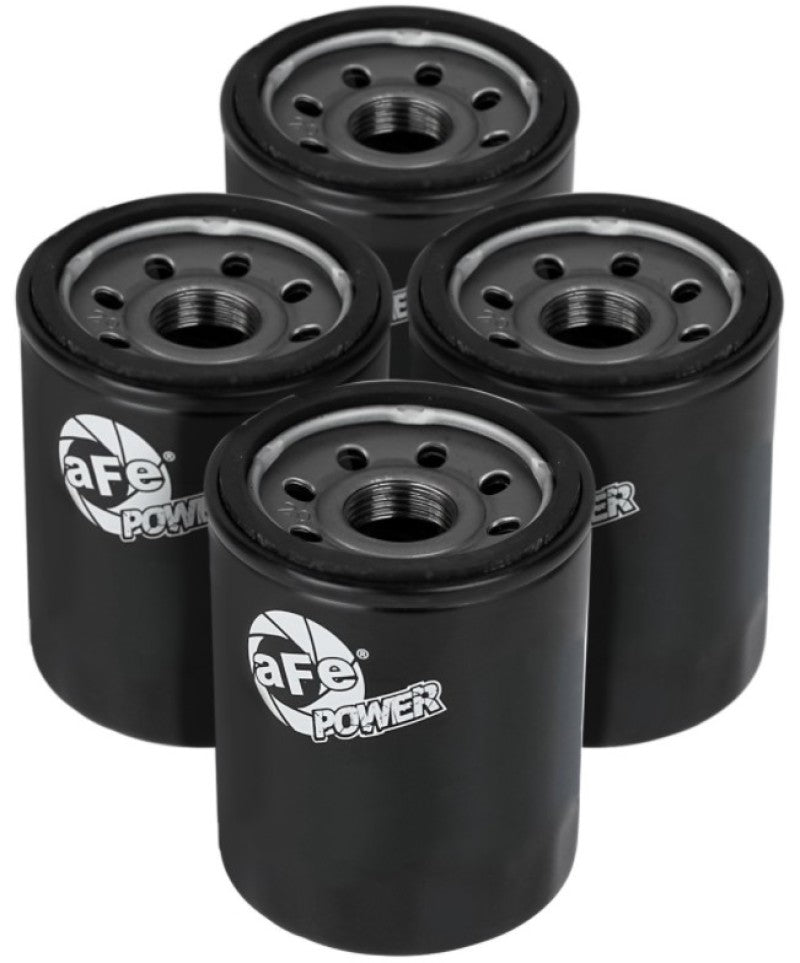 aFe ProGuard HD Oil Filter; 19-20 GM Silverado 1500; L4 2.7L - 4 Pack - Burkken Auto Parts