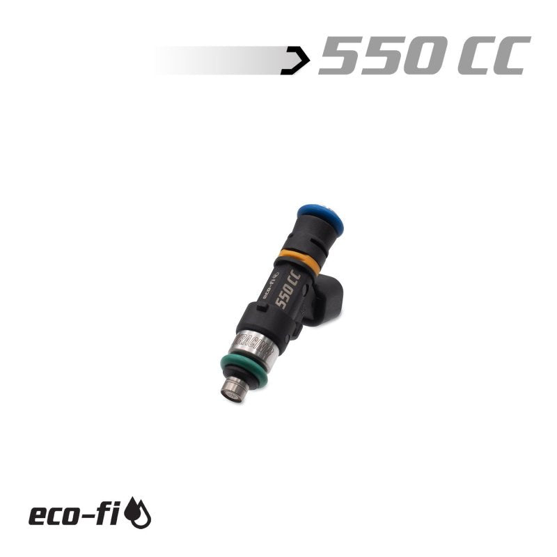 BLOX Racing Eco-Fi Street Injectors 550cc/min Honda K Series (Single Injector) - Burkken Auto Parts