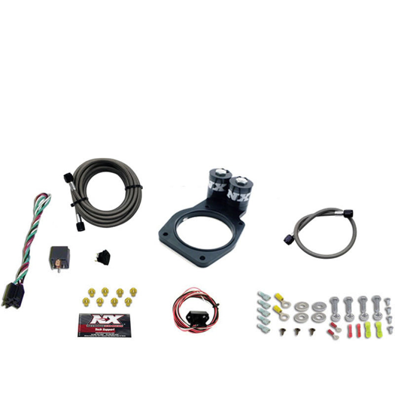 Nitrous Express 10-15 Chevrolet Camaro Nitrous Plate Kit (50-150HP) w/o Bottle - Burkken Auto Parts