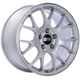 BBS CH-R 20x11.5 5x130 ET65 CB71.6 Brilliant Silver Polished Rim Protector Wheel w/Motorsport Etched