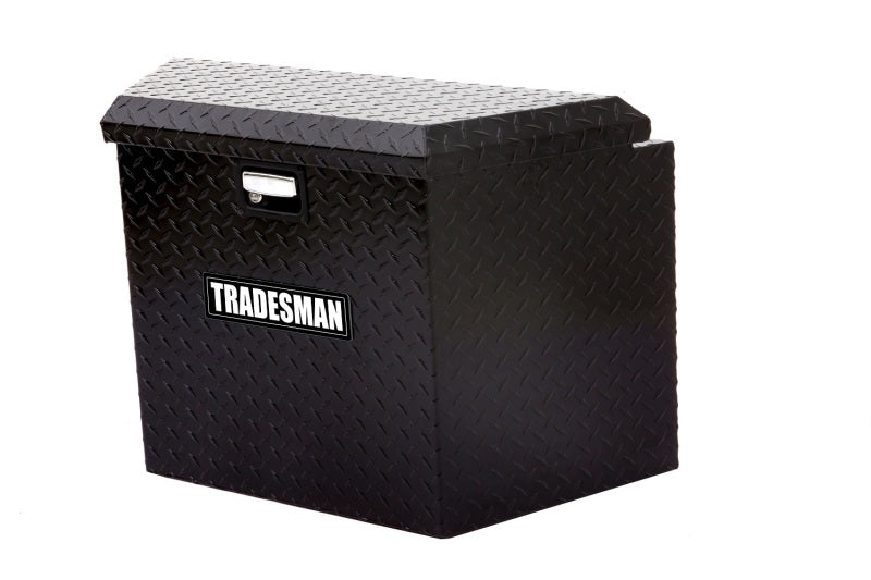 Tradesman Aluminum Trailer Tongue Storage Box (21in.) - Black - Burkken Auto Parts