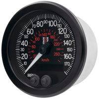 Autometer Stack Instruments 88mm 0-180 MPH 290 KM/H GPS Speedometer - Black - Burkken Auto Parts