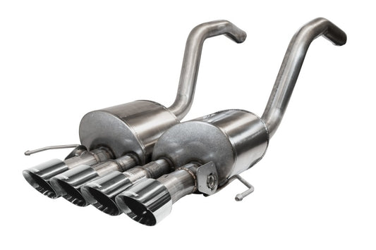 Corsa 2015-2019 Chevrolet Corvette C7 Z06 6.2L 2.75in Xtreme Axle-Back w/ Dual NPP - Burkken Auto Parts