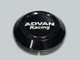 Advan 63mm Low Centercap - Black - Burkken Auto Parts