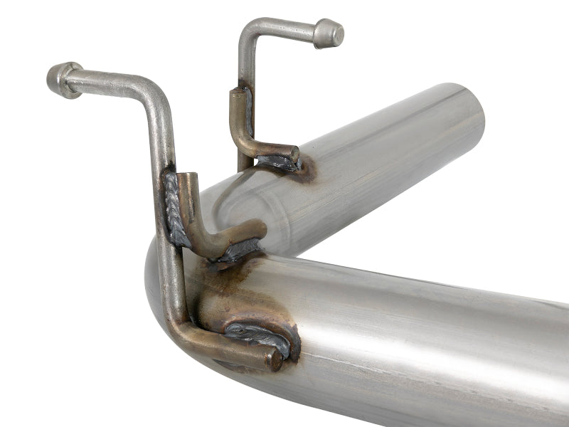AFE FIAT 124 Spider I4-1.4L (t) Mach Force-Xp 2-1/2 In 304 Stainless Steel Axle-Back Exhaust - Burkken Auto Parts