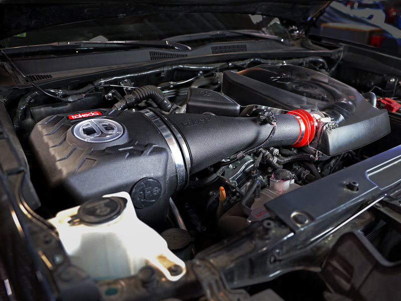 aFe Takeda Momentum Cold Air Intake System w/ Pro 5R Filter 16-19 Toyota Tacoma V6-3.5L - Burkken Auto Parts