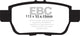 EBC 09-14 Acura TL 3.5 Greenstuff Rear Brake Pads - Burkken Auto Parts