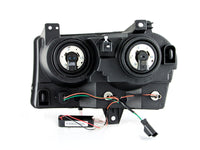ANZO 2005-2010 Chrysler 300 Crystal Headlights w/ Halo Chrome (CCFL) - Burkken Auto Parts