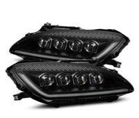 AlphaRex 99-09 Honda S2000 NOVA-Series Projector LED Headlights - Black - Burkken Auto Parts