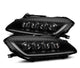 AlphaRex 99-09 Honda S2000 NOVA-Series Projector LED Headlights - Black - Burkken Auto Parts