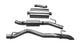 Corsa 2020-2025 Jeep Gladiator JT 3.0in Cat-Back Touring Single Side Exit w/ Turn Down Tip - Burkken Auto Parts