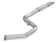 aFe Takeda 3in 304 Stainless Steel Mid-Pipe 17-18 Hyundai Elantra Sport I4 1.6L (t) - Burkken Auto Parts