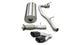 Corsa 2007-2010 Cadillac Escalade 6.2L V8 Black Sport Cat-Back Exhaust - Burkken Auto Parts